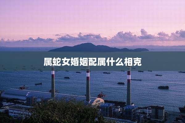 属蛇女婚姻配属什么相克