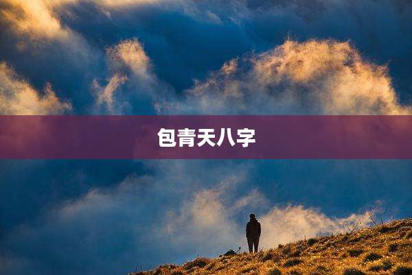 包青天八字