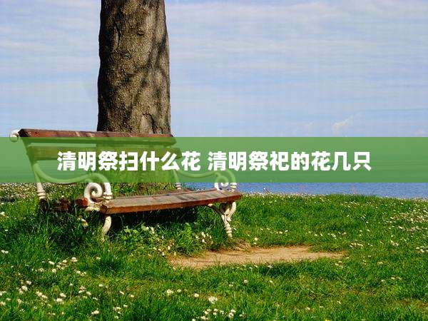 清明祭扫什么花 清明祭祀的花几只