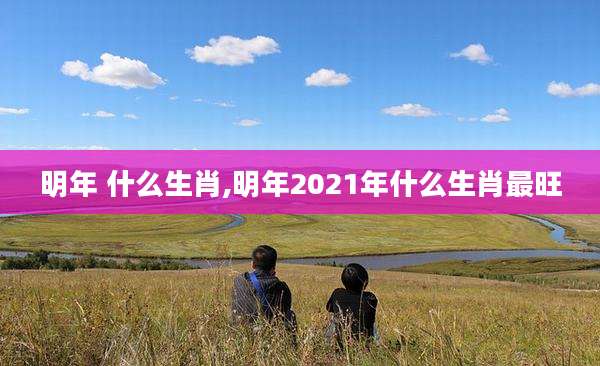 明年 什么生肖,明年2021年什么生肖最旺