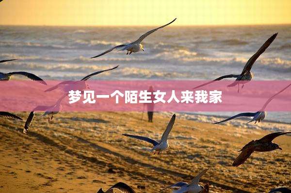 梦见一个陌生女人来我家