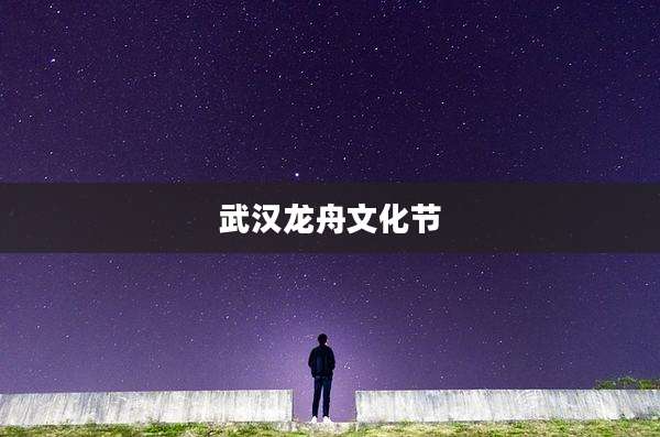 武汉龙舟文化节