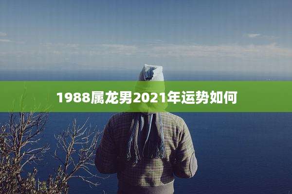 1988属龙男2021年运势如何