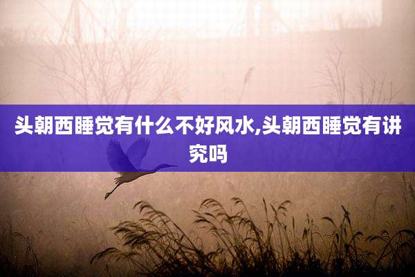 头朝西睡觉有什么不好风水,头朝西睡觉有讲究吗
