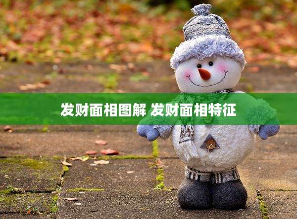发财面相图解 发财面相特征