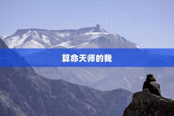 算命天师的我