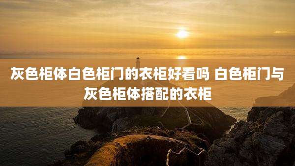 灰色柜体白色柜门的衣柜好看吗 白色柜门与灰色柜体搭配的衣柜