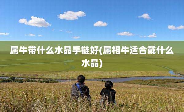 属牛带什么水晶手链好(属相牛适合戴什么水晶)