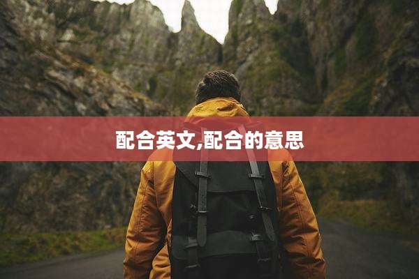 配合英文,配合的意思