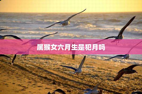 属猴女六月生是犯月吗