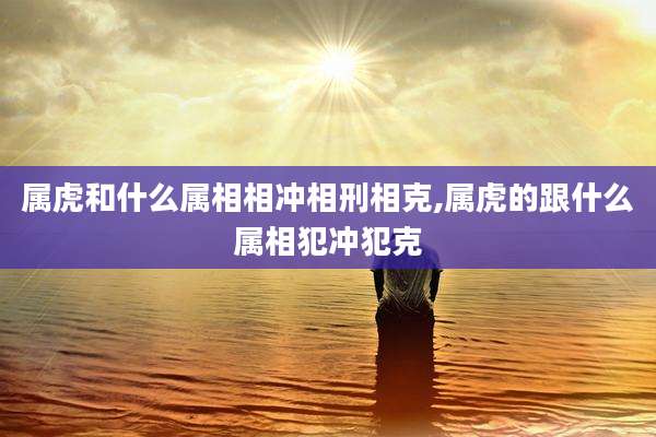 属虎和什么属相相冲相刑相克,属虎的跟什么属相犯冲犯克