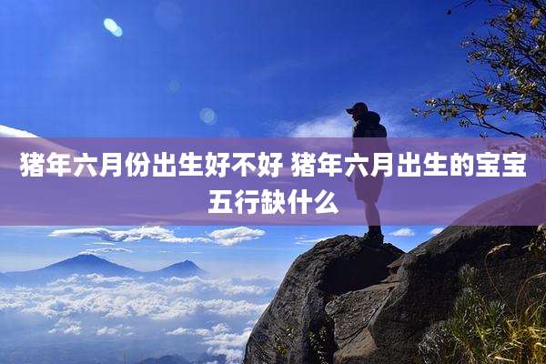 猪年六月份出生好不好 猪年六月出生的宝宝五行缺什么