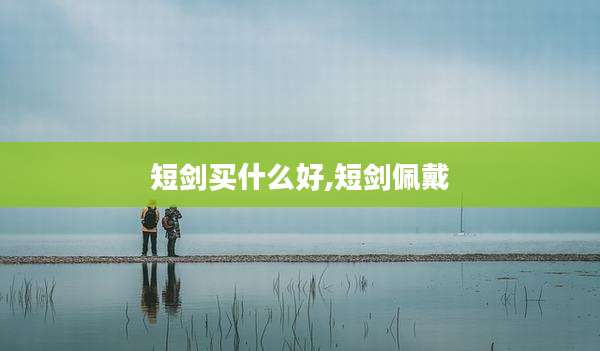 短剑买什么好,短剑佩戴