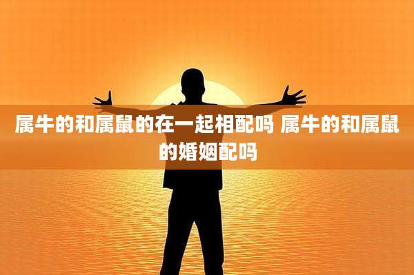 属牛的和属鼠的在一起相配吗 属牛的和属鼠的婚姻配吗