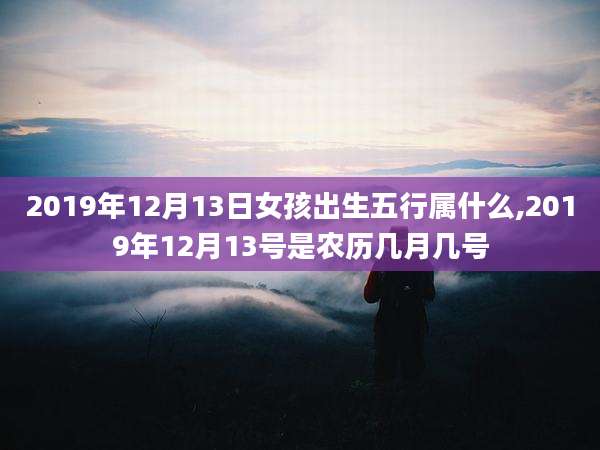 2019年12月13日女孩出生五行属什么,2019年12月13号是农历几月几号