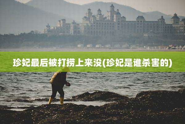 珍妃最后被打捞上来没(珍妃是谁杀害的)