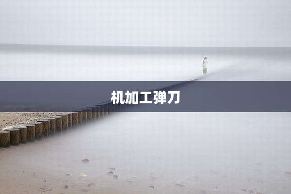 机加工弹刀