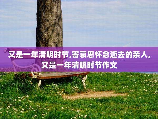 又是一年清明时节,寄哀思怀念逝去的亲人,又是一年清明时节作文