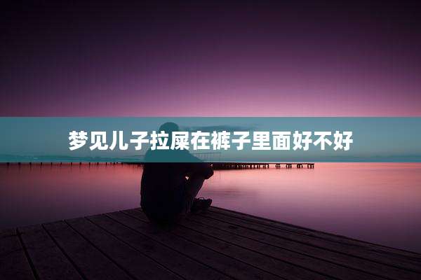 梦见儿子拉屎在裤子里面好不好