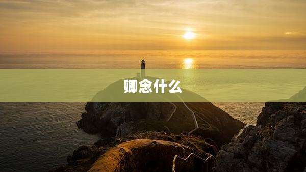 卿念什么