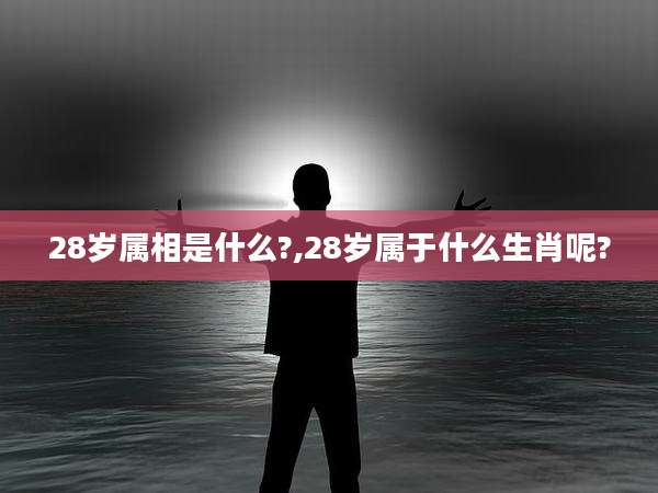 28岁属相是什么?,28岁属于什么生肖呢?