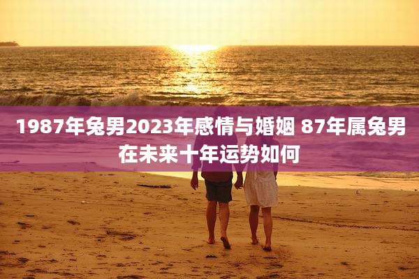 1987年兔男2023年感情与婚姻 87年属兔男在未来十年运势如何