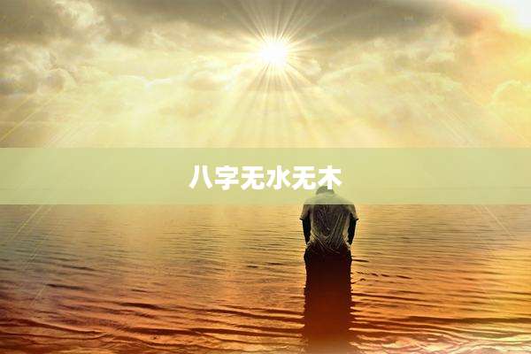 八字无水无木