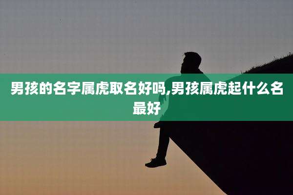 男孩的名字属虎取名好吗,男孩属虎起什么名最好
