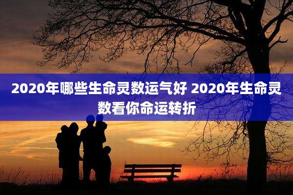 2020年哪些生命灵数运气好 2020年生命灵数看你命运转折
