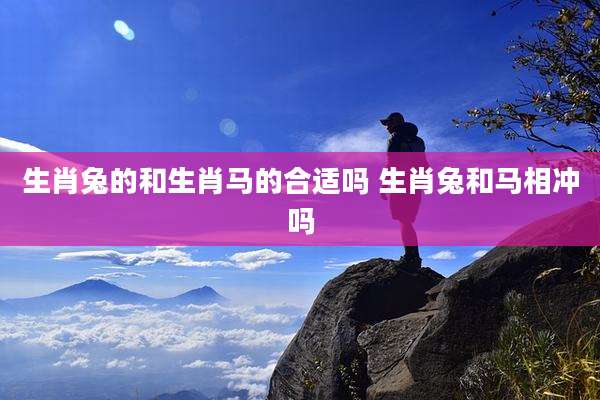 生肖兔的和生肖马的合适吗 生肖兔和马相冲吗