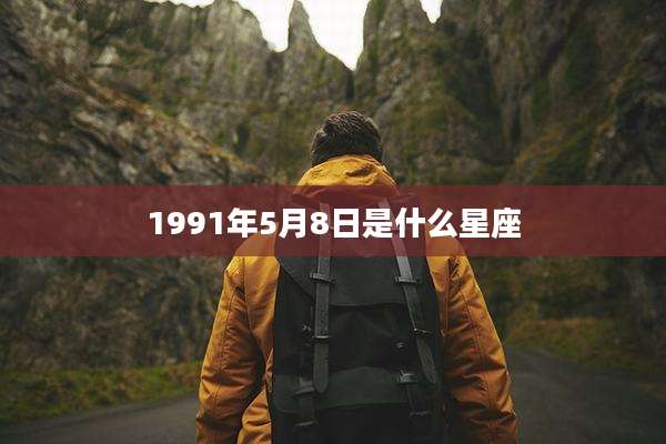1991年5月8日是什么星座