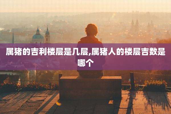属猪的吉利楼层是几层,属猪人的楼层吉数是哪个