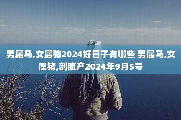 男属马,女属猪2024好日子有哪些 男属马,女属猪,剖腹产2024年9月5号