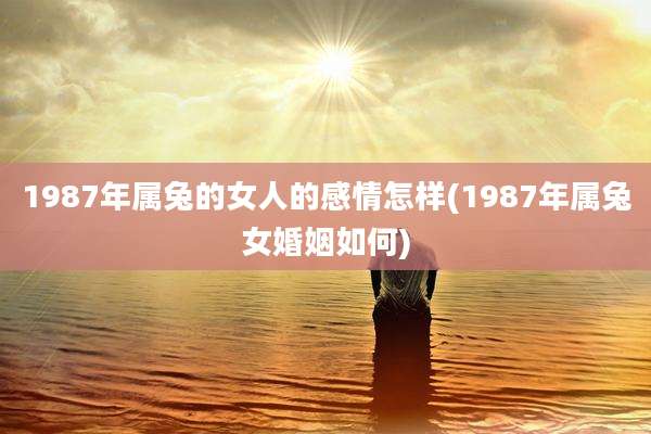 1987年属兔的女人的感情怎样(1987年属兔女婚姻如何)
