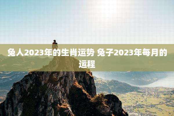 兔人2023年的生肖运势 兔子2023年每月的运程
