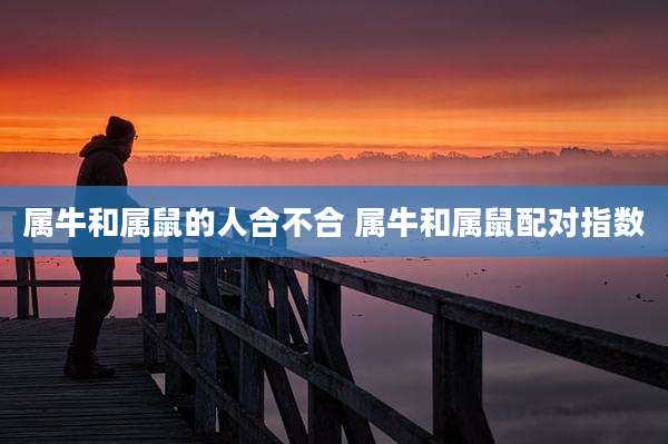 属牛和属鼠的人合不合 属牛和属鼠配对指数