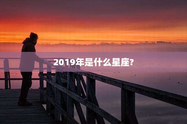2019年是什么星座?