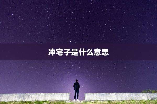 冲宅子是什么意思