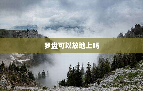 罗盘可以放地上吗