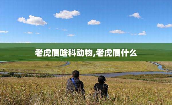 老虎属啥科动物,老虎属什么