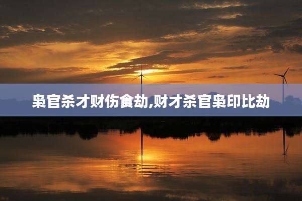 枭官杀才财伤食劫,财才杀官枭印比劫