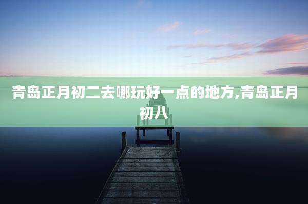 青岛正月初二去哪玩好一点的地方,青岛正月初八