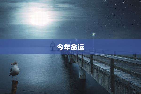 今年命运