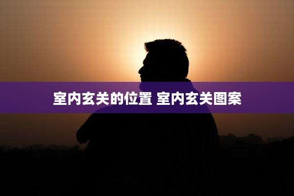 室内玄关的位置 室内玄关图案