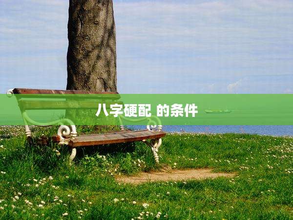 八字硬配 的条件