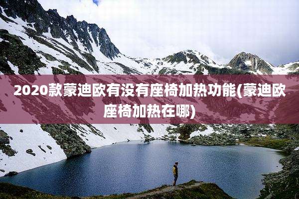 2020款蒙迪欧有没有座椅加热功能(蒙迪欧座椅加热在哪)