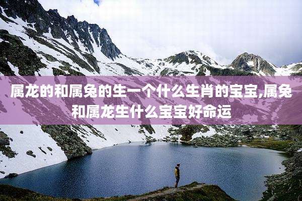 属龙的和属兔的生一个什么生肖的宝宝,属兔和属龙生什么宝宝好命运