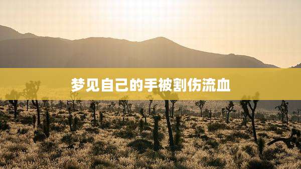 梦见自己的手被割伤流血
