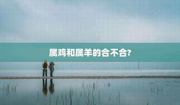 属鸡和属羊的合不合?
