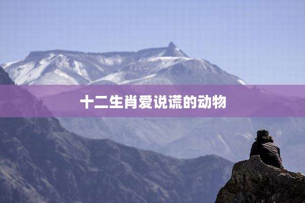 十二生肖爱说谎的动物